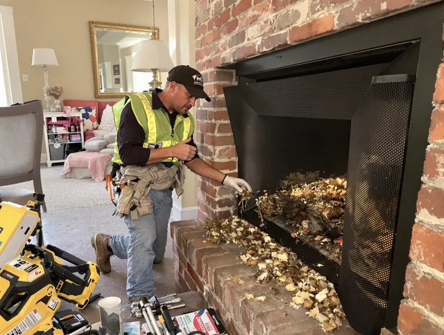Safe screening installation by Pinellas Park Chimney Sweep in Pinellas Park, FL