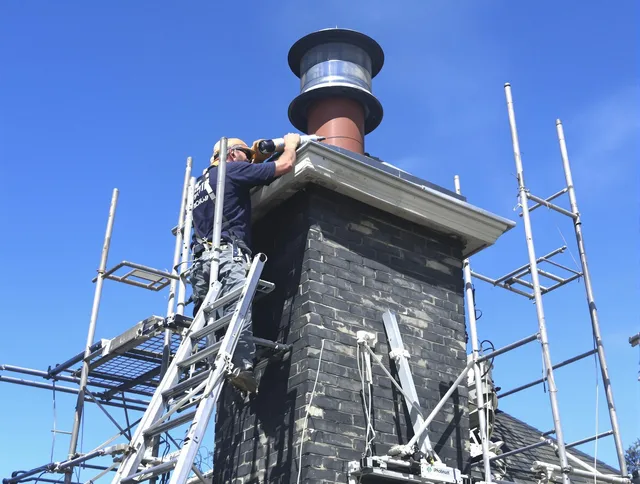 Sturdy chimney crown finished by Pinellas Park Chimney Sweep in Pinellas Park, FL