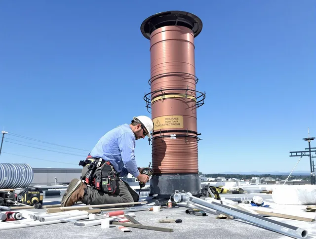 Installed chimney liner by Pinellas Park Chimney Sweep in Pinellas Park, FL