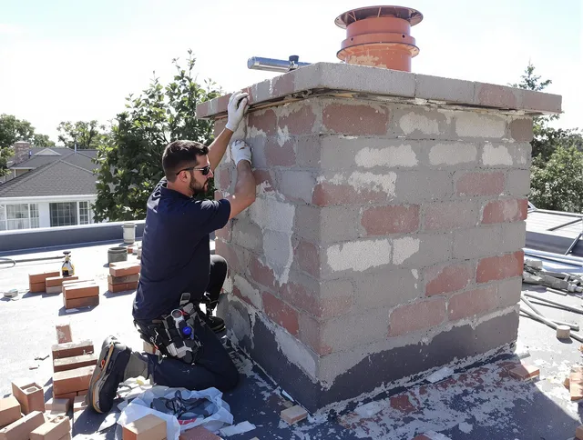 Advanced chimney repair process by Pinellas Park Chimney Sweep in Pinellas Park, FL