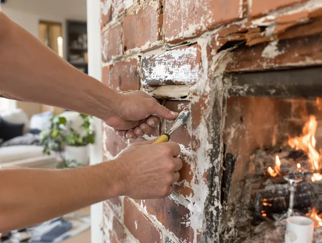 Routine fireplace repair by Pinellas Park Chimney Sweep in Pinellas Park, FL