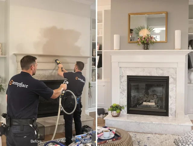 Professional soot removal by Pinellas Park Chimney Sweep team in Pinellas Park, FL